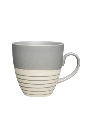 Modern Stoneware Cup 500ml - Eco-Friendly Design