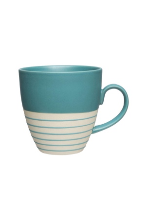 Modern Stoneware Cup 500ml - Eco-Friendly Design