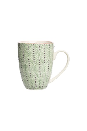 Taza COMBINA Y DESTACA 440 ml de loza estampada