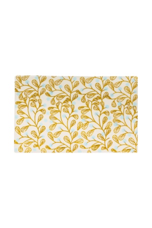 Leaf Pattern Ceramic Board for Elegant Dining