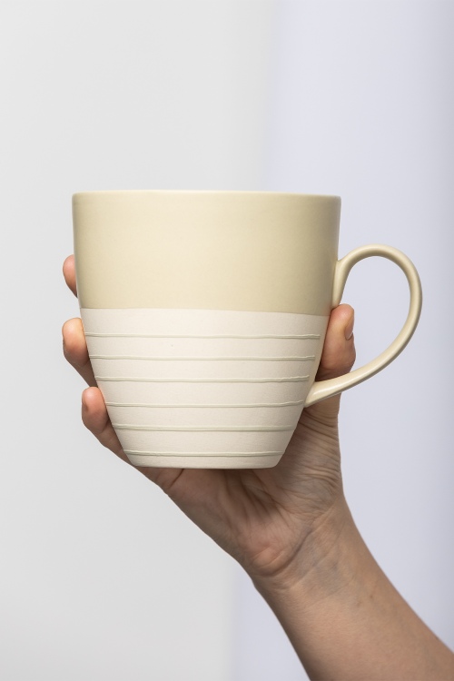 Stoneware Cup MODERN 500ml for Eco-friendly Sipping