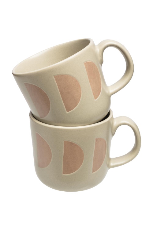 Tasse en grès ART DECO 400 ml élégante et durable