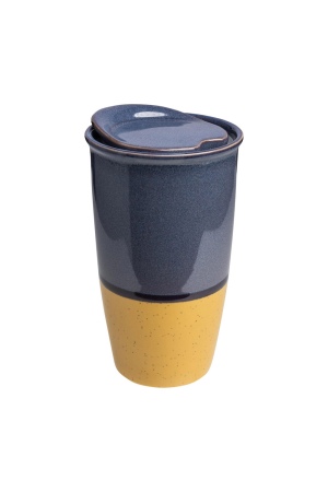 Industrial Travel Mug 350 ml - Eco-Friendly Stoneware