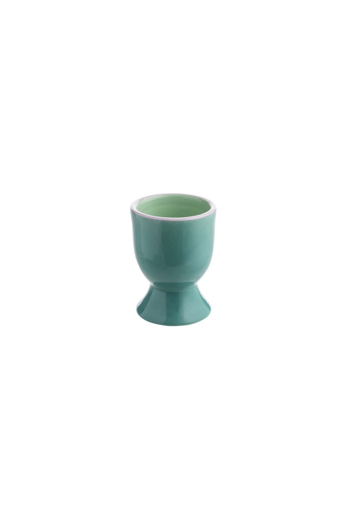 Eco-friendly Green Candy Egg Cup - Stoneware