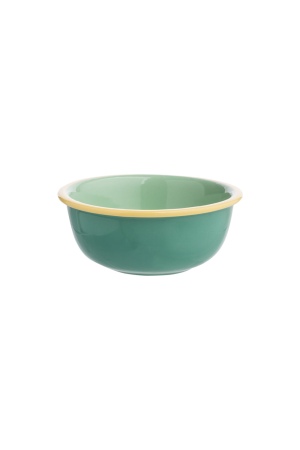 Green Candy Stoneware Bowl for Stylish Dining