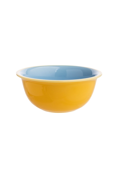 Stoneware Bowl YELLOW CANDY for Stylish Serving