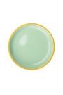 Stoneware Plate GREEN CANDY for Eco-Friendly Dining