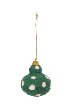 Eco-Friendly Paper Pendant GREEN BUBBLE Decor