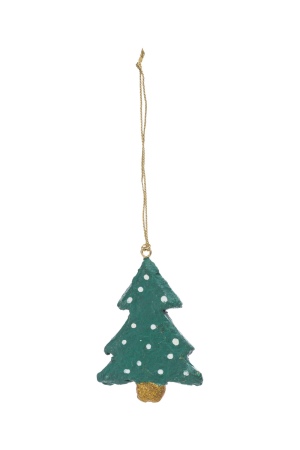 Eco-friendly Paper Ornament Tree Pendant