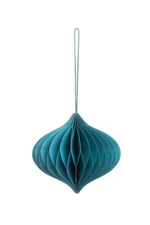 Eco-Friendly Paper Pendant PETROL DROP for Elegance