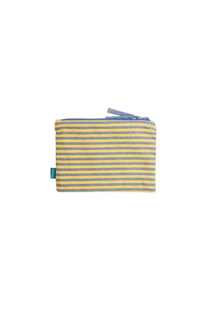 Borsa Cosmetica STRIPES in cotone organico GOTS