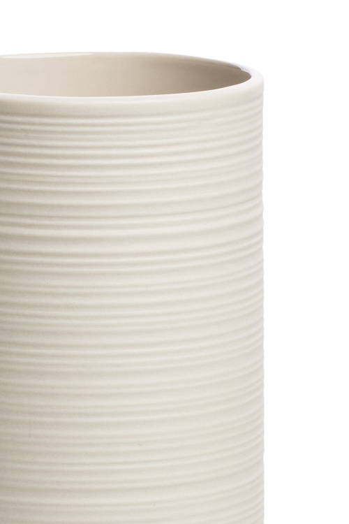 Vase VINTAGE creme i minimalistisk design