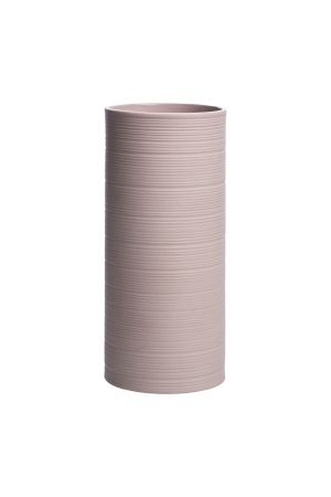 Vaso rosa VINTAGE in gres minimalista ed elegante