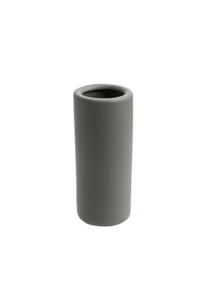 Modern Art Grey Vase - Eco-Friendly Stoneware