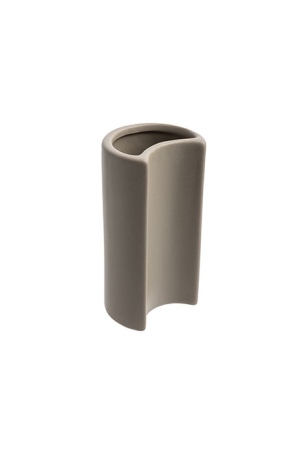 Modern Art Brown Vase - Stoneware Elegance