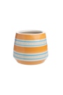 Eco-Friendly Orange Aquarell Pot for Indoor Decor