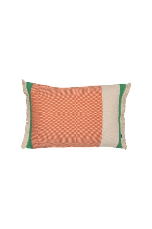 Rustic Organic Cotton Cushion Cover for Eco-Friendly Decor