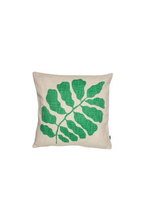 Rustic Floral Cushion Cover in Organic Cotton