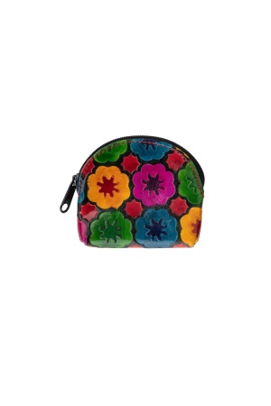 Vibrant Leather Purse ARTY for Stylish Essentials