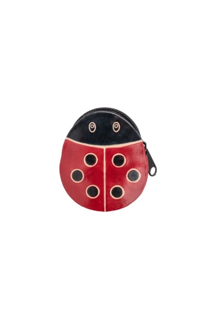 Ladybug Purse: Playful Elegance in Leather