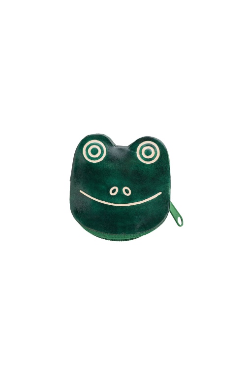 革財布 FROG：環境に優しい気まぐれなデザイン