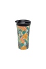 Eco Thermo Mug LEAVES 380 ml - rustfritt stål, BPA-fri