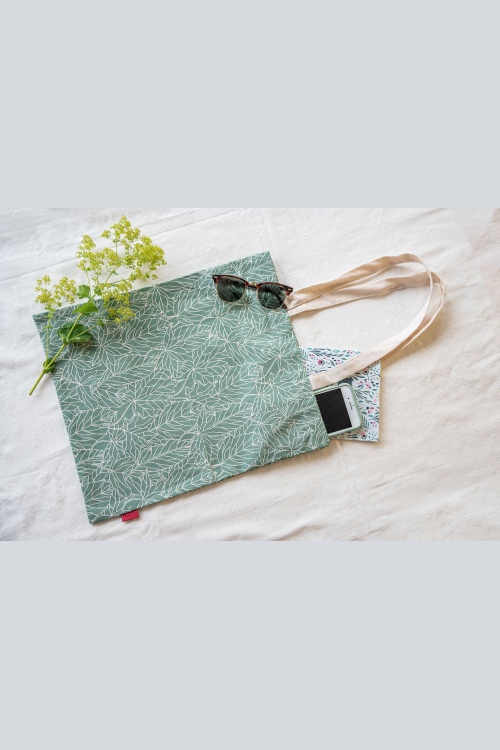 Herbarium Green Tote Bag i økologisk bomull