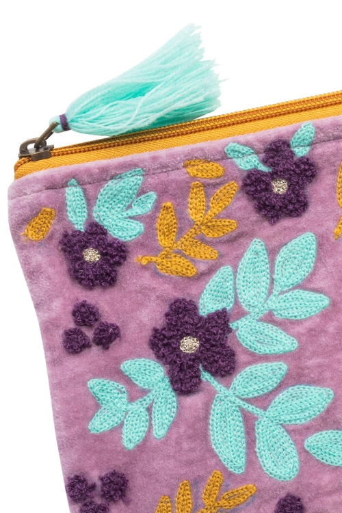 Velvet Flower Bag with Luxurious Cotton Touch