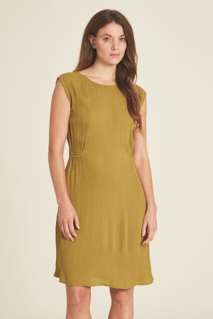 Robe Écoresponsable EcoVero™ Olive Clair