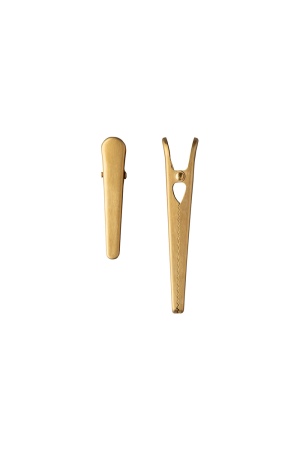 Gold Clip Set of 2: Durable Stainless Steel