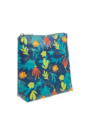 Miljøvennlig FLASHY FLOWER Cosmetic Organizer Bag