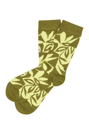 Primrose Floral Socks - Organic Cotton Comfort