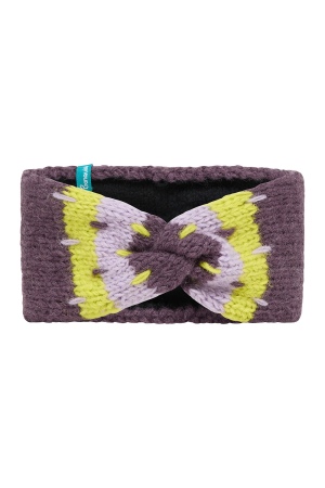 Plum Headband: Ethical Wool, Fleece-Lined for Warmth