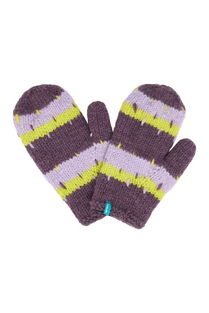 Plum Gloves: Warm, Wool, Fleece-Lined, Ethically Made