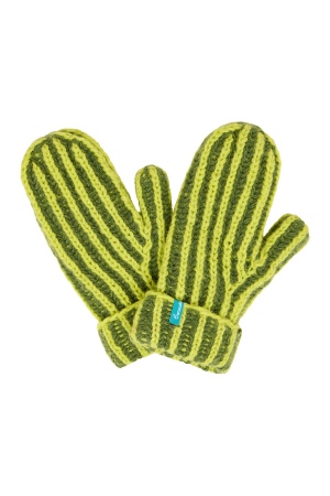 Pesto Gloves: Cozy Wool with Soft Fleece Lining