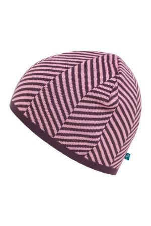 Cappello prugna in cotone biologico trendy