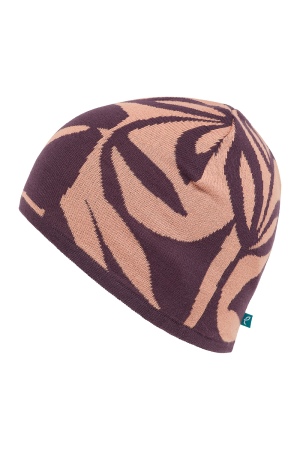 Plum Organic Cotton Knit Hat for Warmth and Style