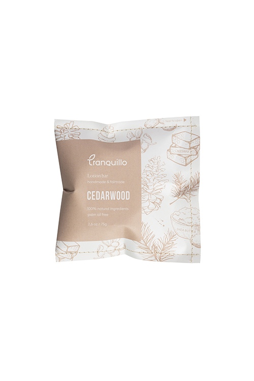 Lozione Solida CEDARWOOD con oli essenziali di cedro