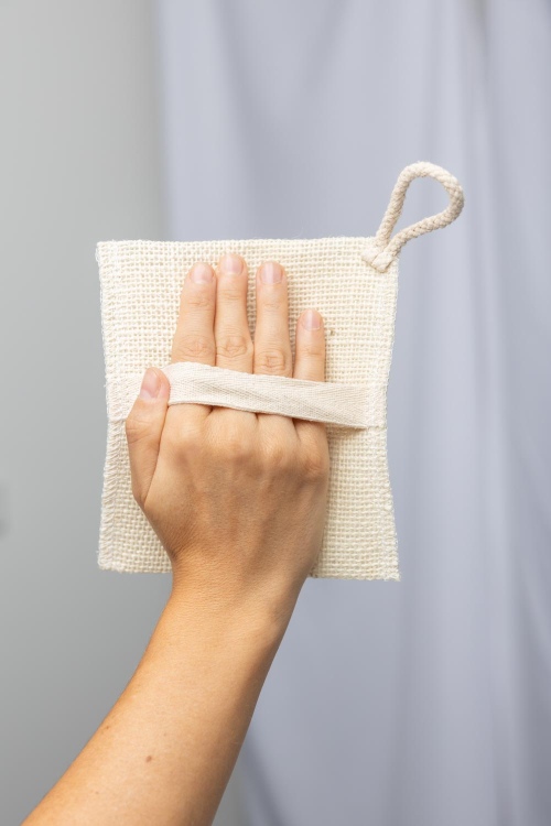 Mango Wash Pad: Eco-Friendly Jute Exfoliation Tool