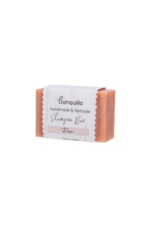 Shampooing Solide ROSE doux et parfumé