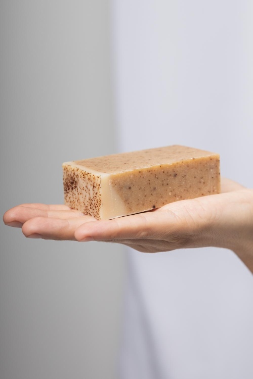 Vegan Coffee Mocha Soap: Rich Scent & Exfoliation