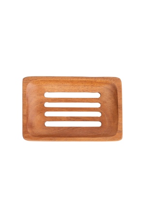 Neem Wood Soap Dish with Antibacterial Properties