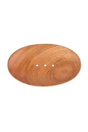 Neem Wood Soap Dish with Antibacterial Properties