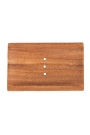 Neem Wood Soap Dish with Antibacterial Properties