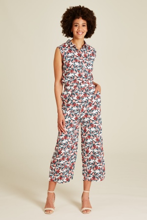 EcoVero™ Jumpsuit cocoa