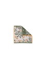 Flannel FLORAL Organic Cotton Washcloths for Luxury Living