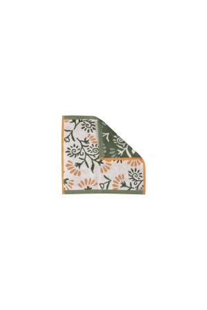 Flannel FLORAL Organic Cotton Washcloths for Luxury Living