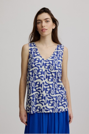 Top made from EcoVero viscose™ maze