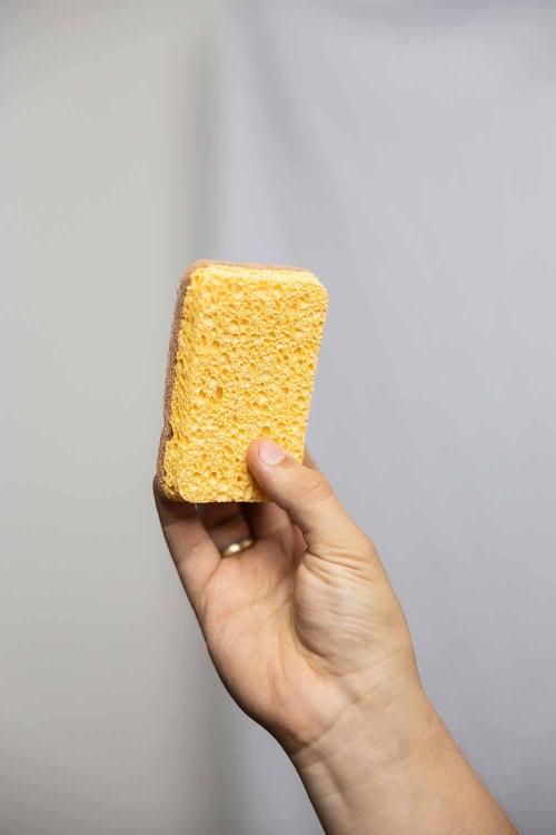 Eco-Friendly Sisal & Kapok Dish Sponge for Kitchen Cleaning