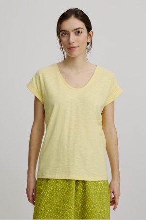 Loose shirt made of organic cotton lemon